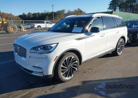 2022 Lincoln Aviator Reserve из США, поврежденный, VIN 5LM5J7XCXNGL18890